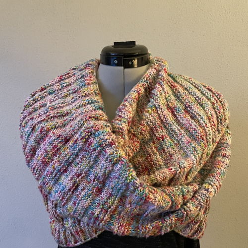 Gebreide sjaal Chantal