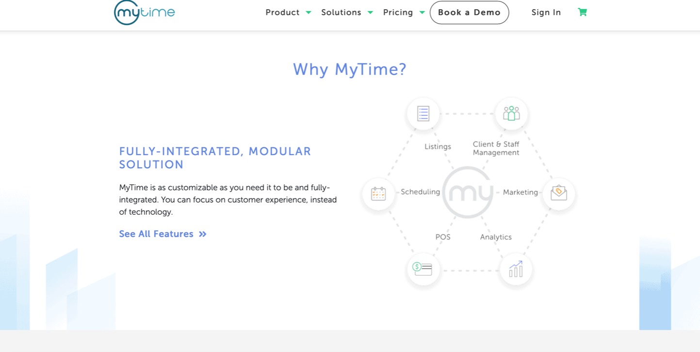 MyTime product / service