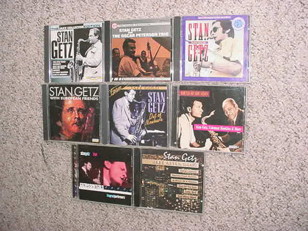 jazz Stan Getz cd lot of 8 cd's - European friends New ...