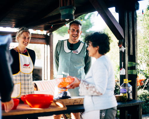Corsi di cucina Cassano delle Murge: Lezione di cucina sulla pasta pugliese e pranzo in giardino