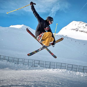 How to Mute on a Ski. Grabs tricks | RIDERS