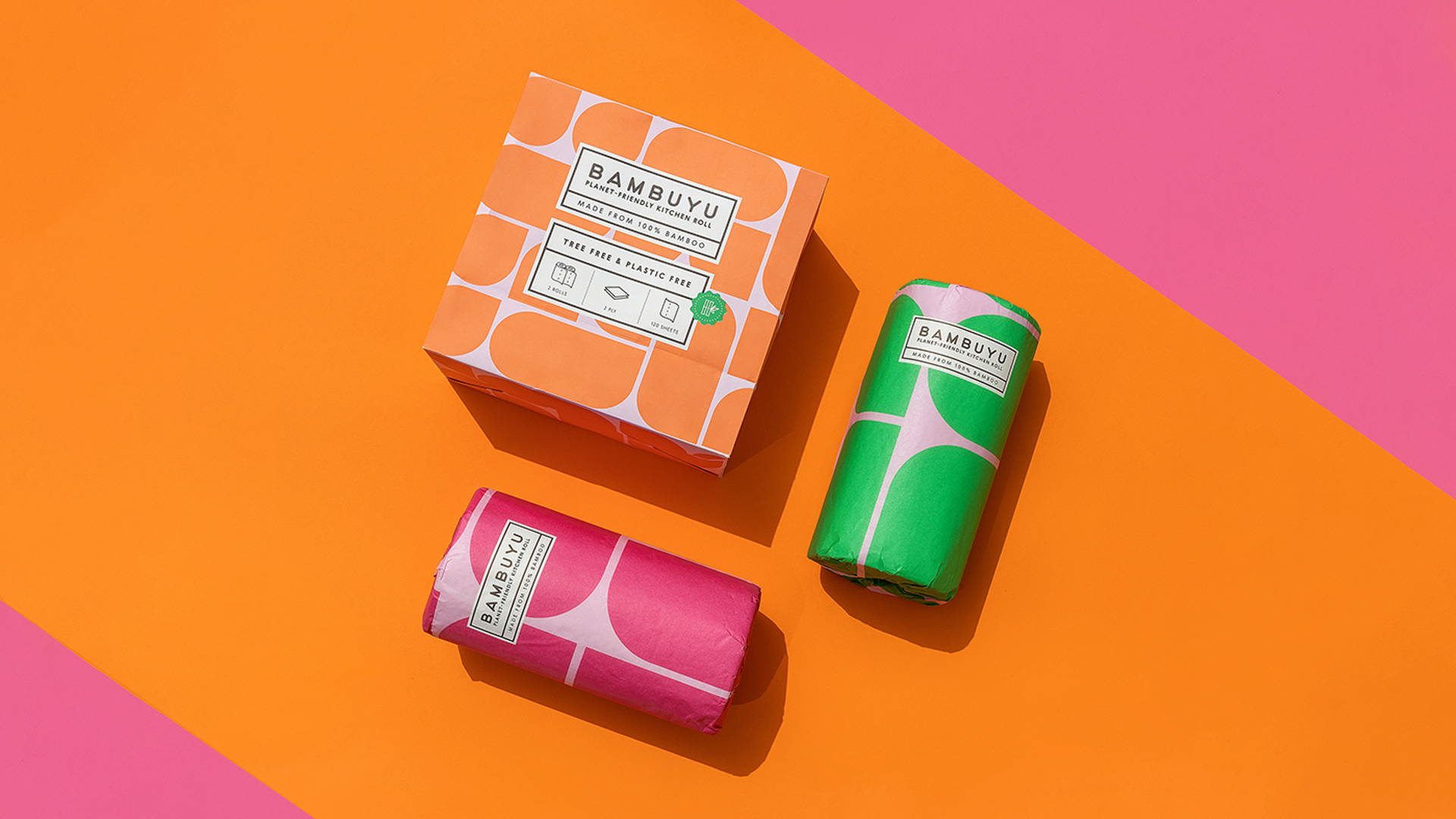 Featured image for BAMBUYU's Lively Toilet Paper Packaging Brings The Category To Life