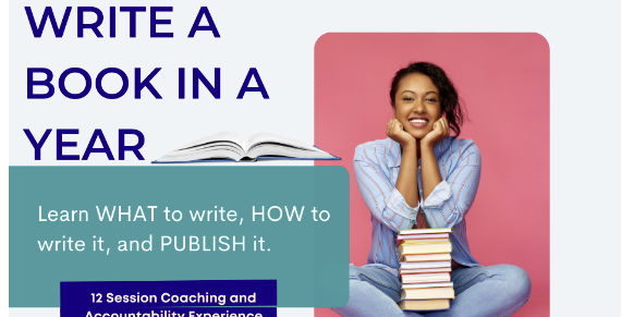 Write a Book in a Year for Women Ready to Make their Publishing Dream a Reality promotional image
