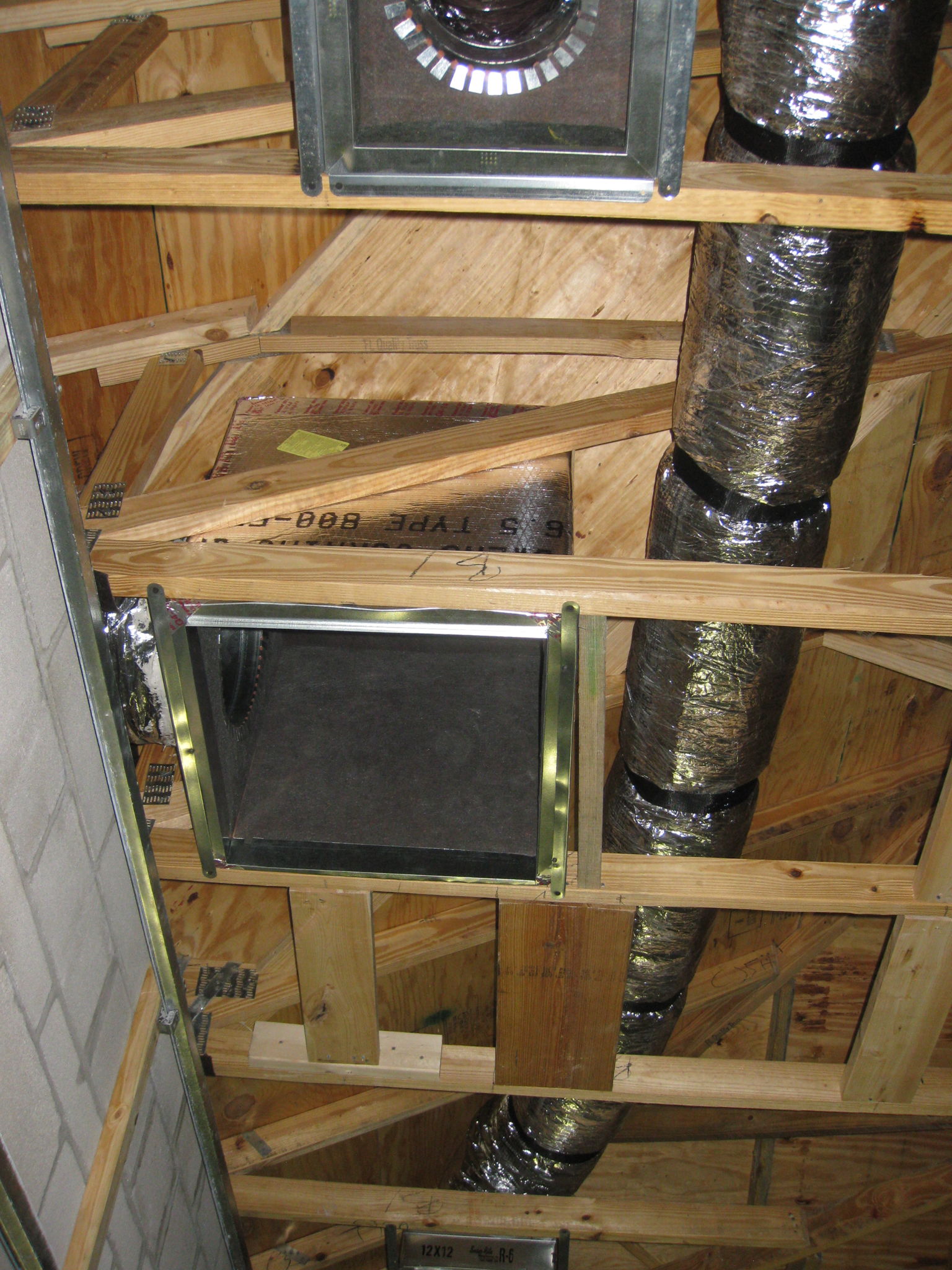 A/C Oversize Ducting