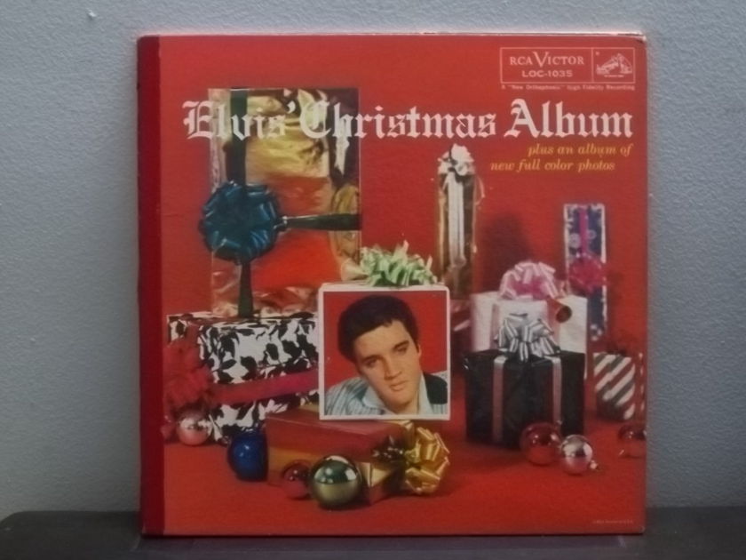 Elvis Presley Christmas Album - RCA LOC-1035  Promo Gatefold Picture lp