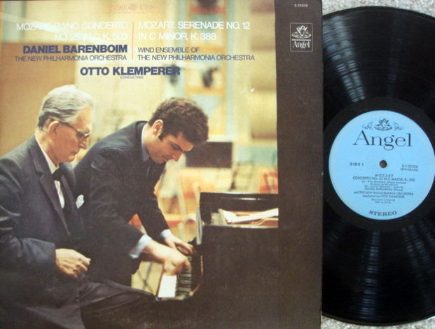 EMI Angel Blue / BARENBOIM-KLEMPERER, - Mozart Piano Co...