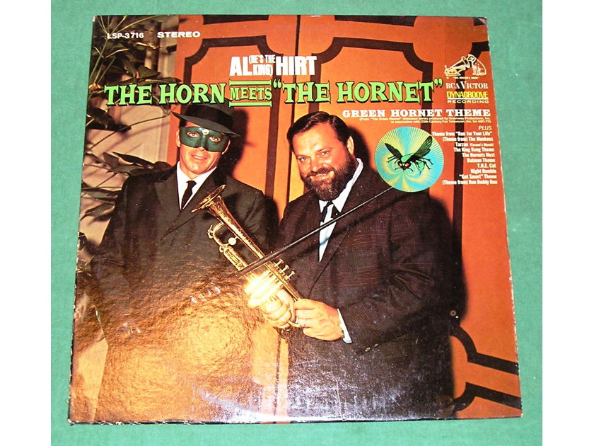 AL HIRT  "THE HORN MEETS the HORNET" - 1966 RCA VICTOR 1st PRESS (BACK LABEL) ***EXCELLENT 9/10***