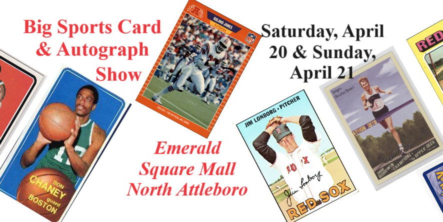 Southern New England's Big Free Admission Sports Card & Autograph Show promotional image