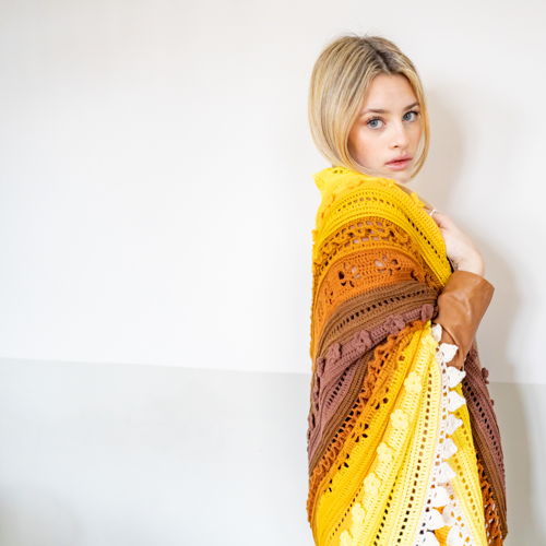 Golden Harvest Shawl