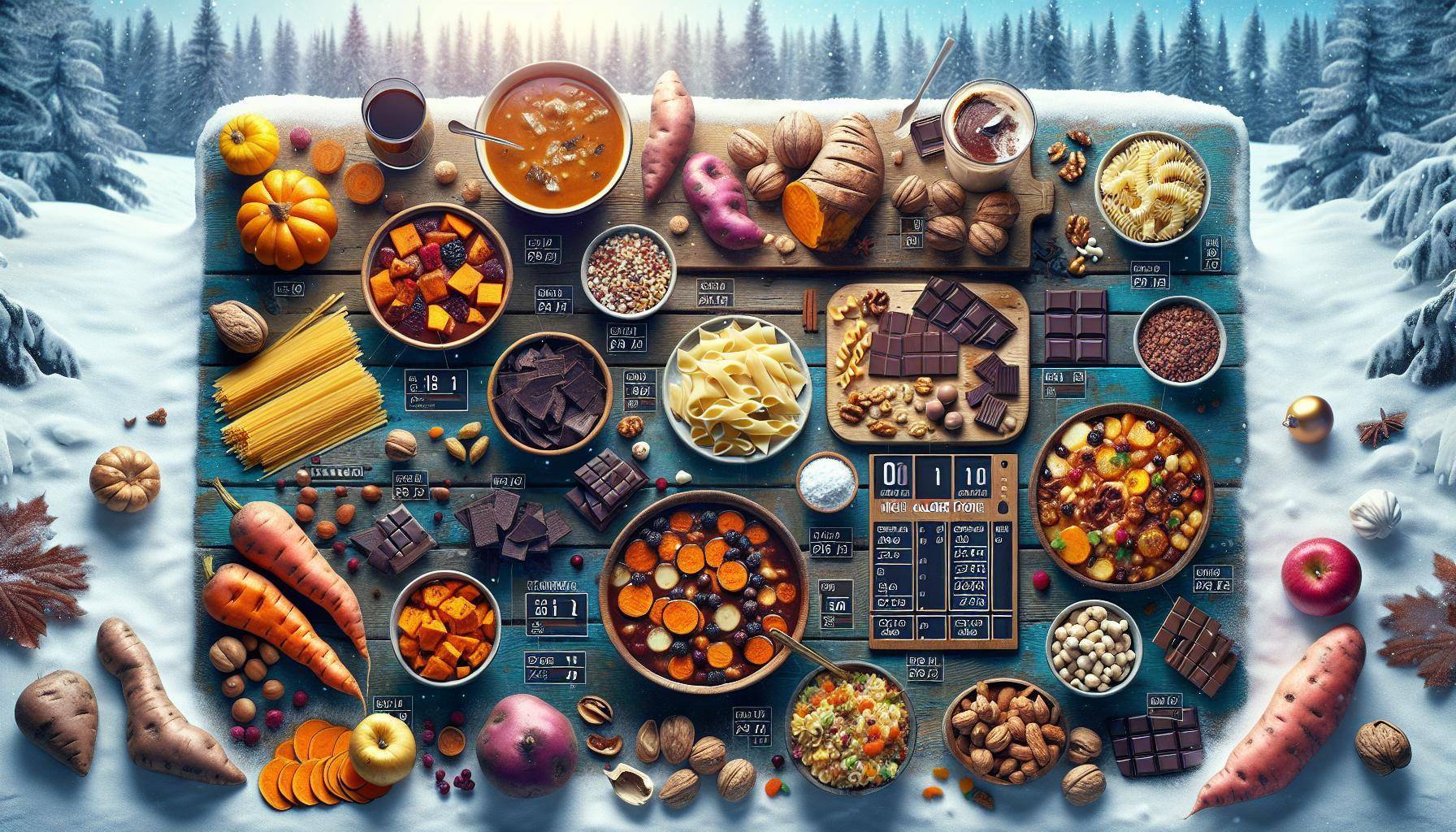 High-Calorie Foods for Cold Weather