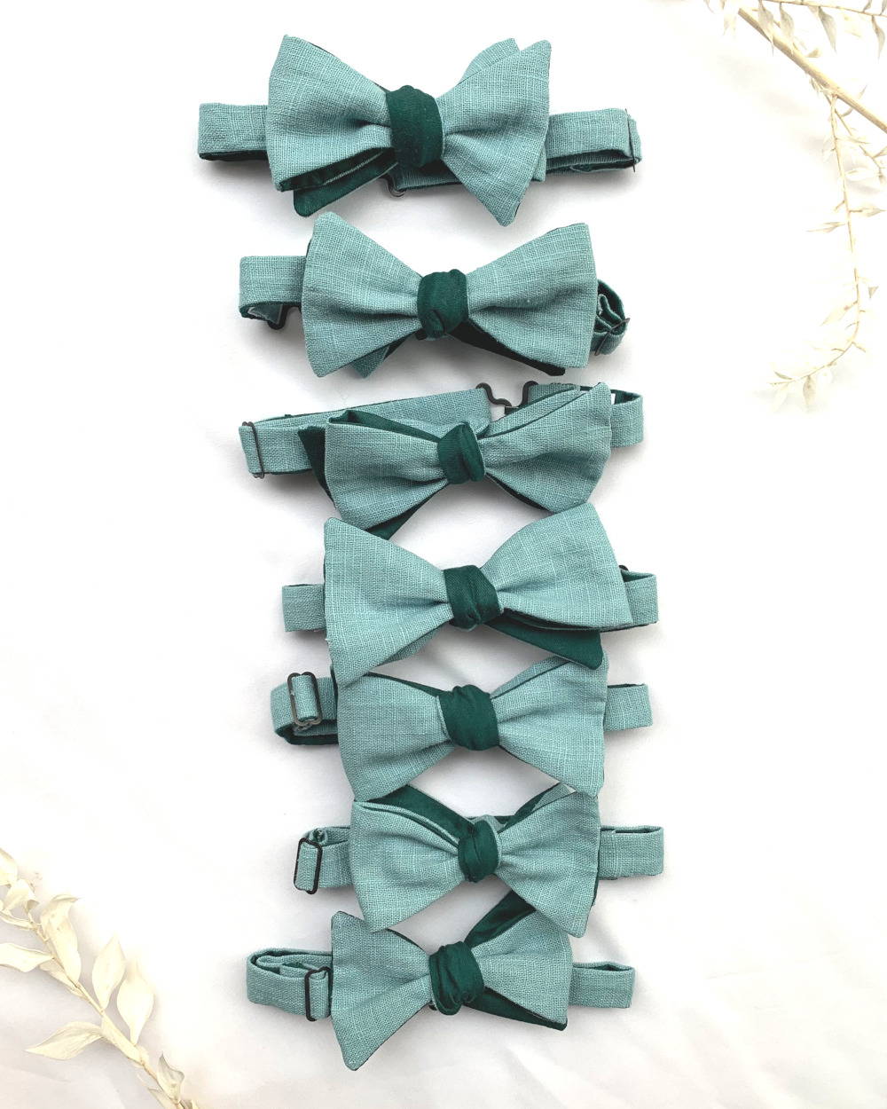Personnalisez vos noeuds papillon Atelier Madeleine pour votre mariage