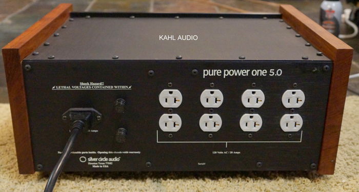 Silver Circle Audio Pure Power One 5.0 Massive power co...
