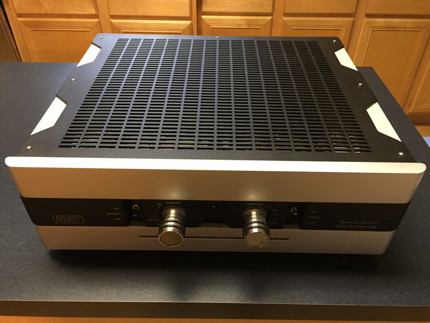 NAT Audio Symmetrical Balanced Dual Mono Zero Feedback Vacuum Tube Pre-Amplifier