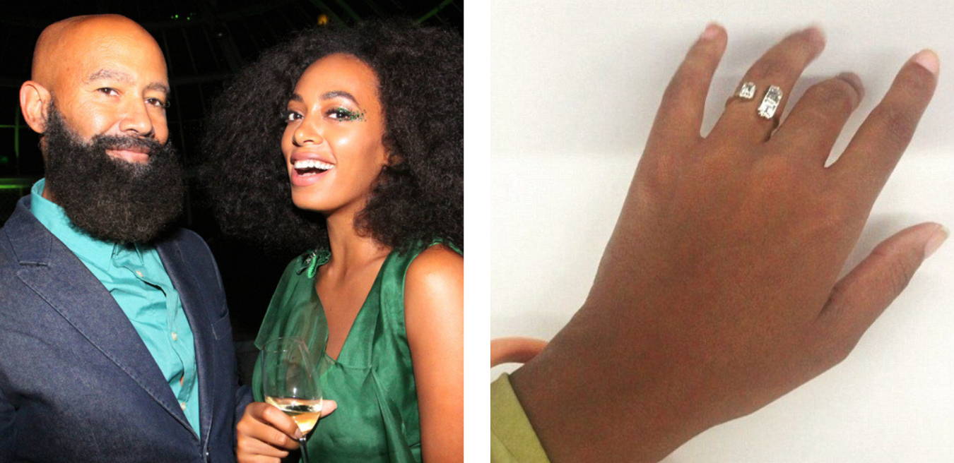 Solange toi et moi engagement ring