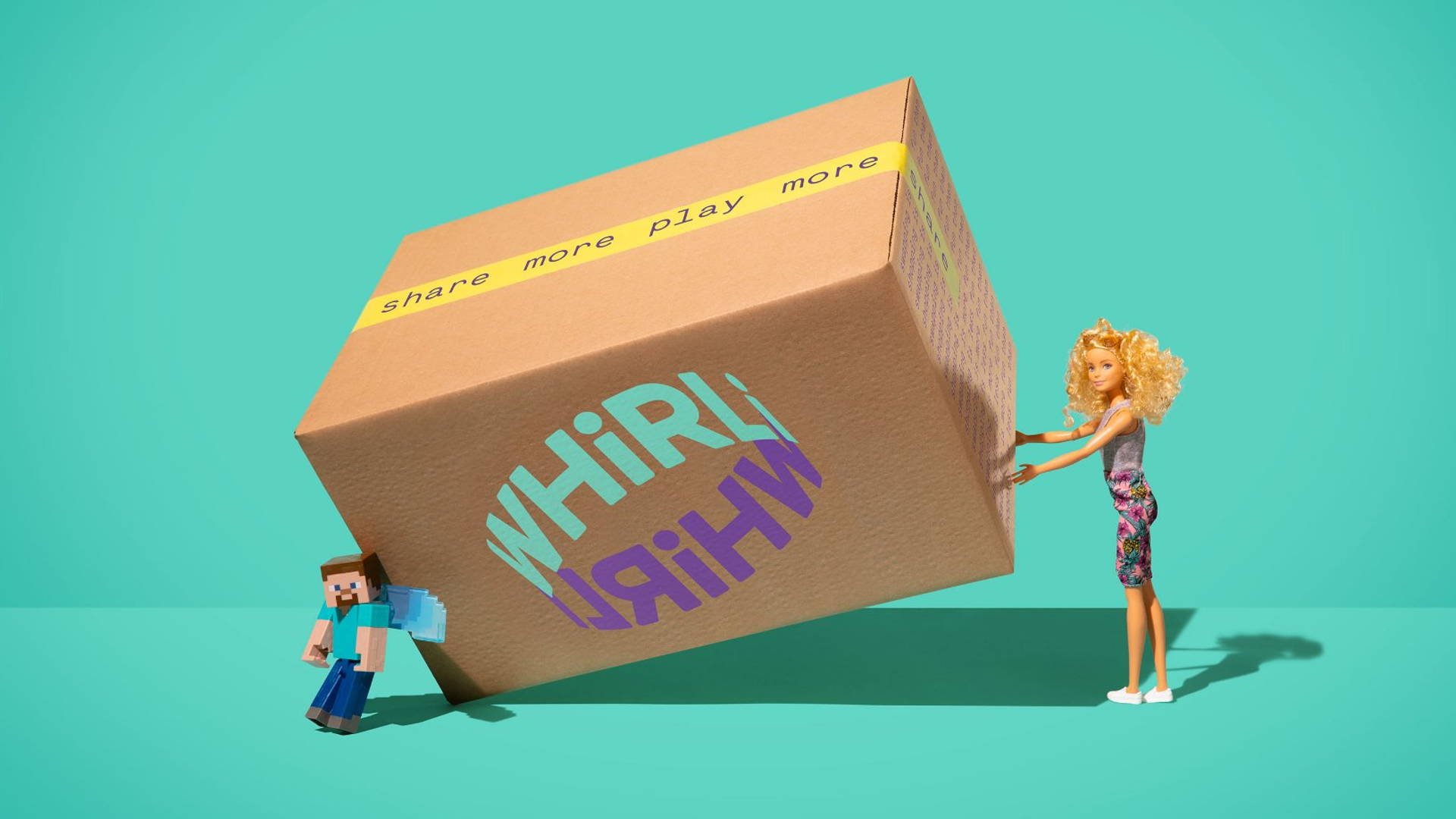 Featured image for Check Out The Playful Branding For Toy Subscription Brand Whirli