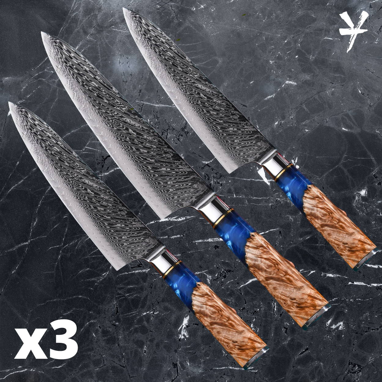Damascus steel knife, japanese chef knife, best japanese kitchen knife set, damascus chef knife