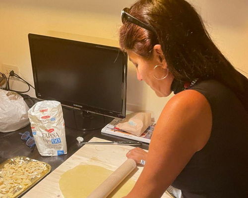 Corsi di cucina Varenna: Lezione di cucina a casa di un Cesarina a Varenna