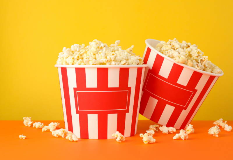 ポップコーン食物繊維