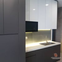 infinity-kitchen-renovation-minimalistic-modern-malaysia-selangor-dry-kitchen-interior-design