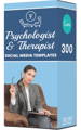 300+ Ready to Share Templates in this Psychologist & Therapist Bundle for Psychologists, Therapists, Psychoanalysts, Psychiatrists, Doctors and more! Ensure you always have Quality and Viral Content. Never Run Out of ideas, Save Time, Post daily, Reach more Audience and Grow your Engagement.