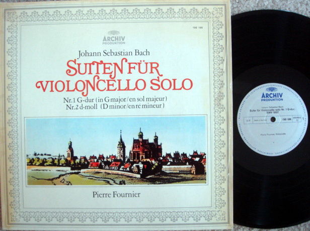 Archiv / FOURNIER, - Bach Suites for Cello Solo No.1 & ...