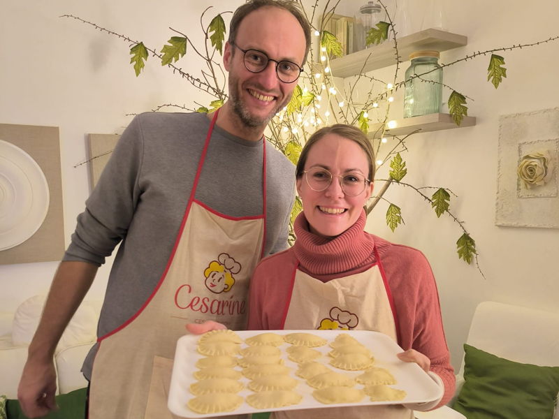 Cooking Classes Rome: Cooking class among ravioli and local flavours in Rome 