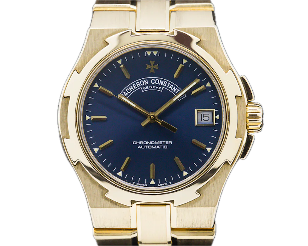 Overseas Yellow Gold Blue Dial