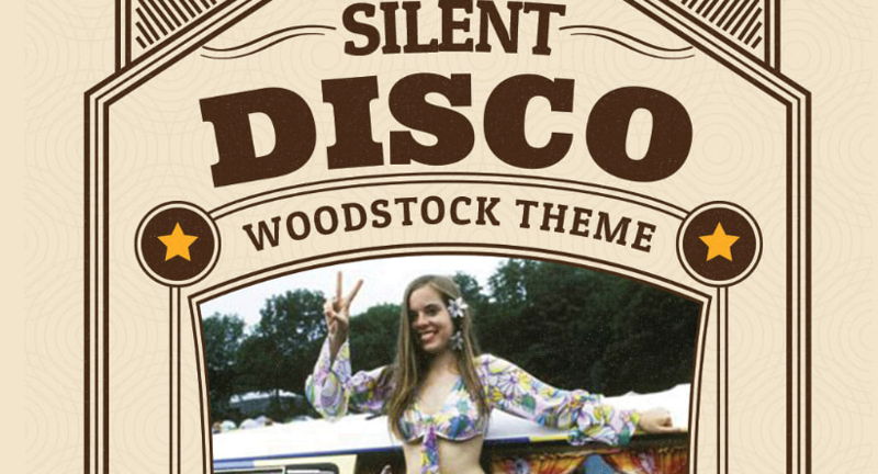 Silent Disco: Woodstock Theme