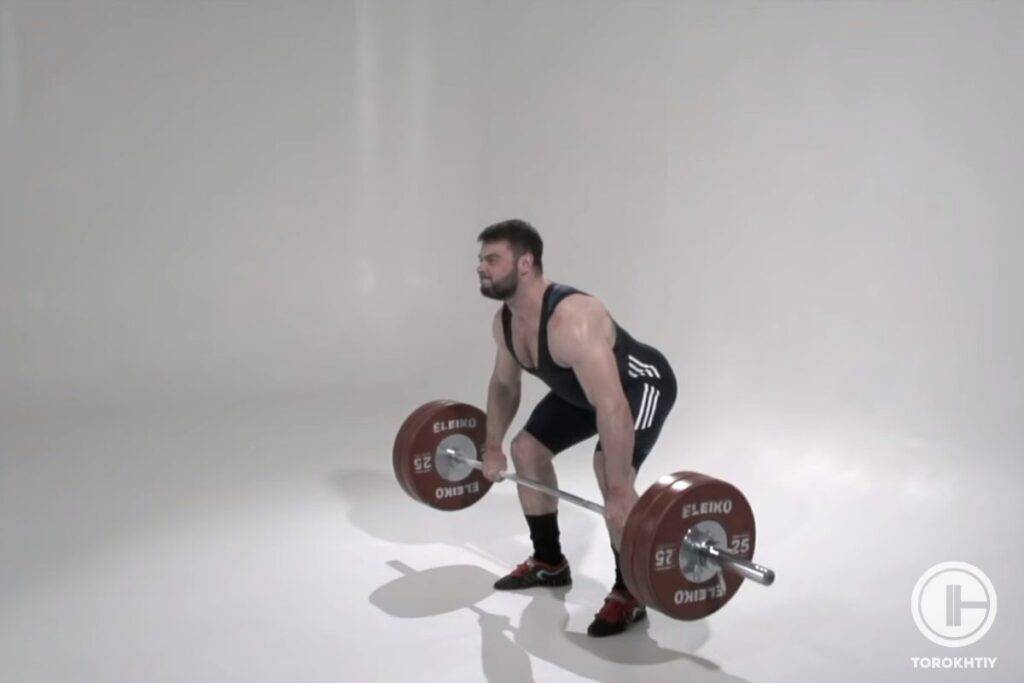 power clean first pull