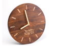 12 Wooden Wall Clock with Laser Etched NWTF Logo