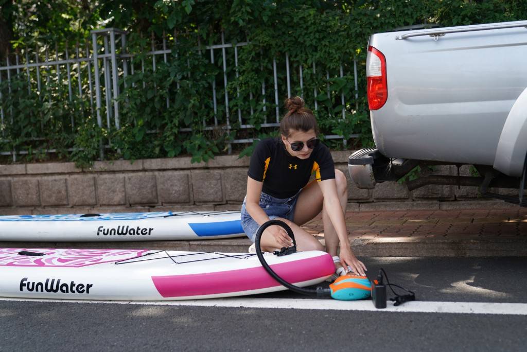 Funwater all around paddle boards are suitable for all skill level in Canada