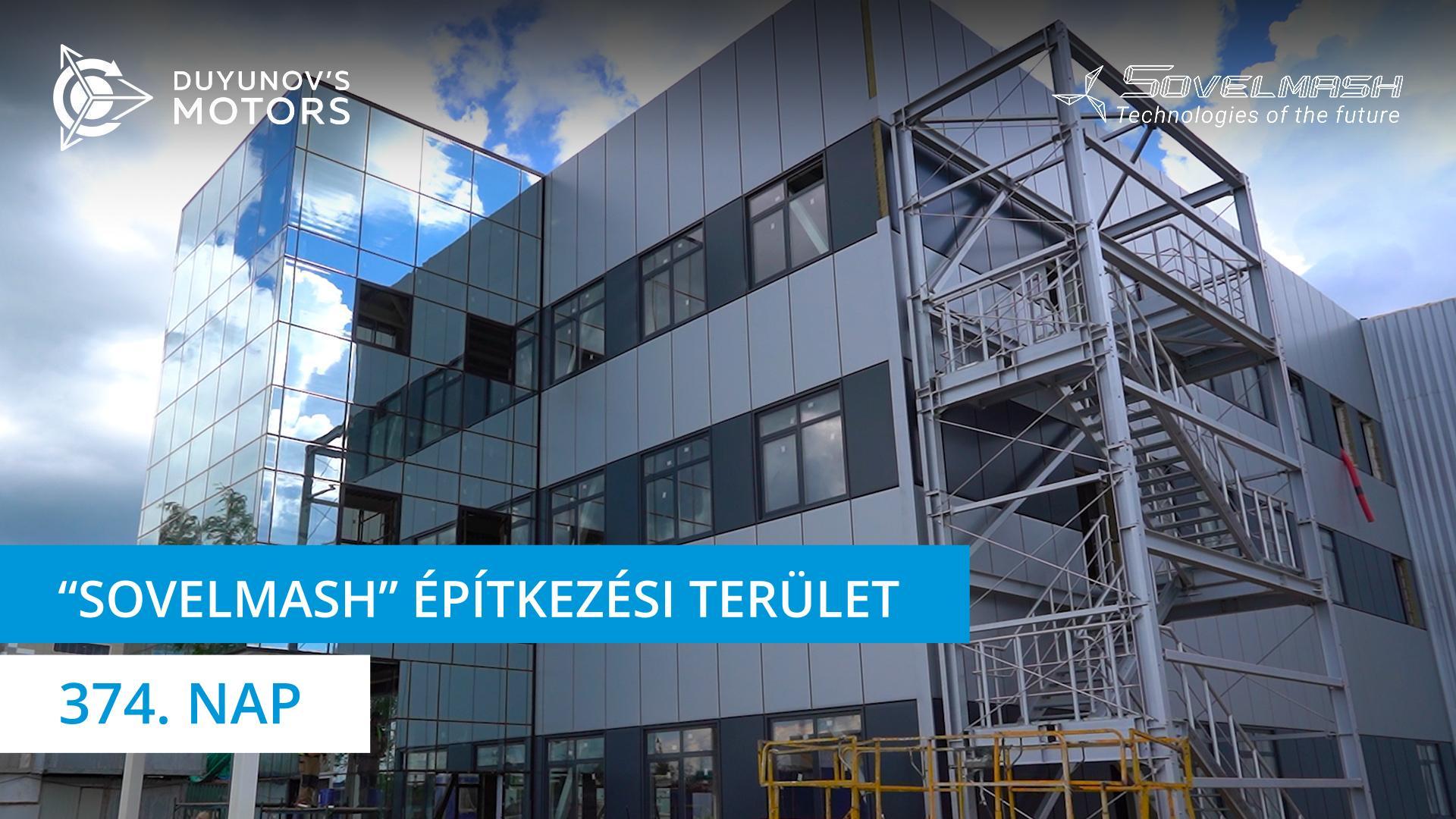 „Sovelmash" TMTI építkezés | 374. nap