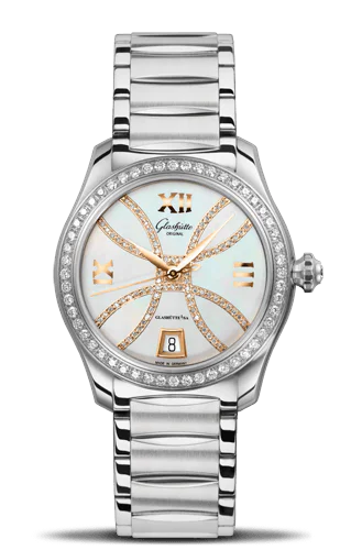 Lady Serenade Stainless Steel / Diamond / MOP - Index Line / Bracelet