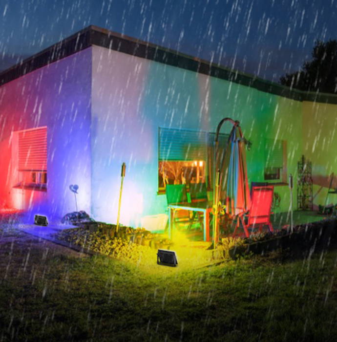 RGB Floodlight IP66 Waterproof Feature