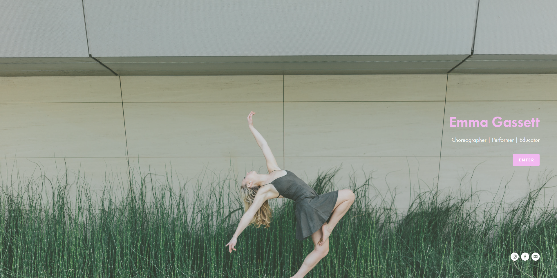 Dancer Websites: 20+ Lively Examples
