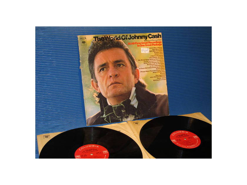 JOHNNY CASH -  - "The World Of Johnny Cash" - Columbia '360 2 Eye' 1970