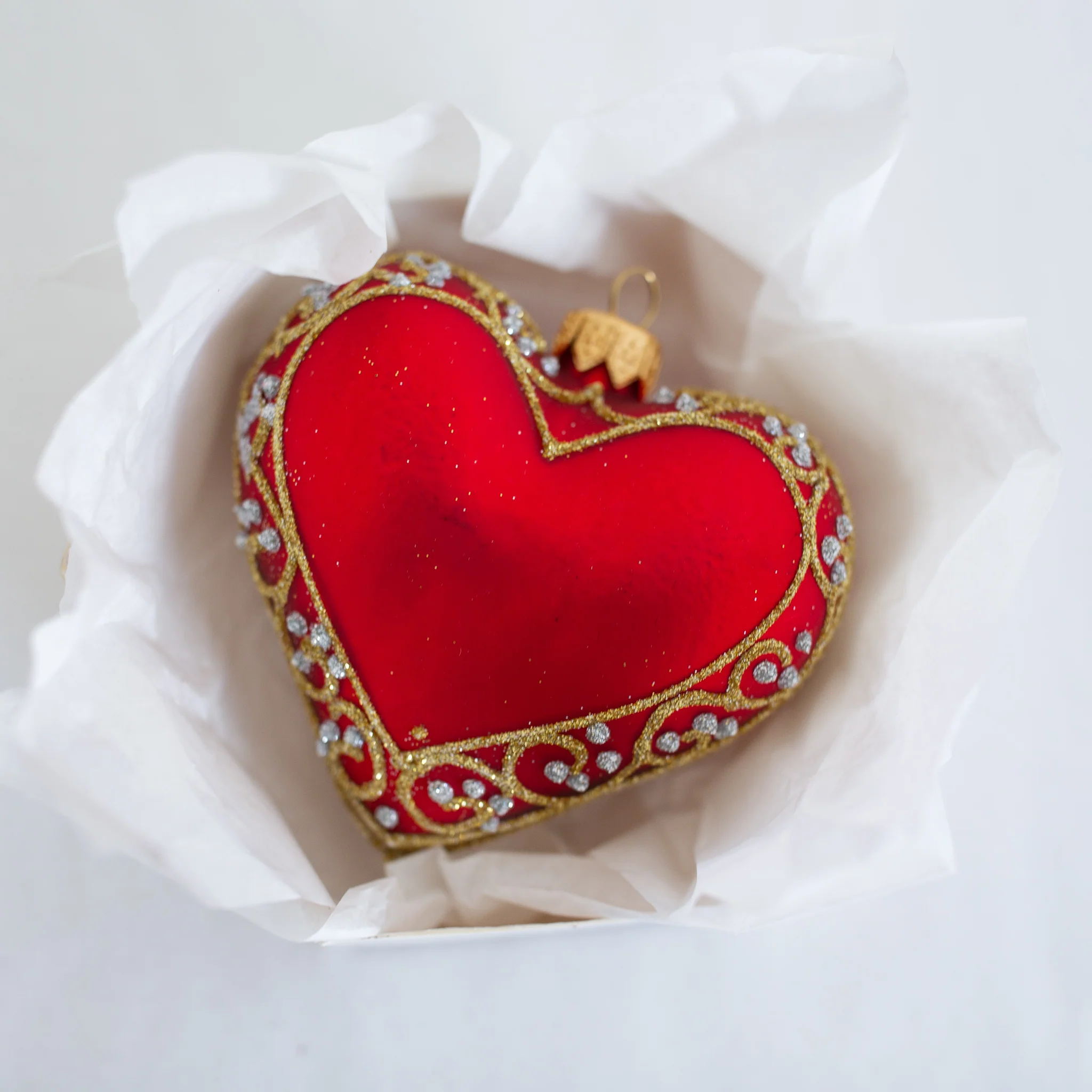 Heart Tree Red Bauble - Image 3