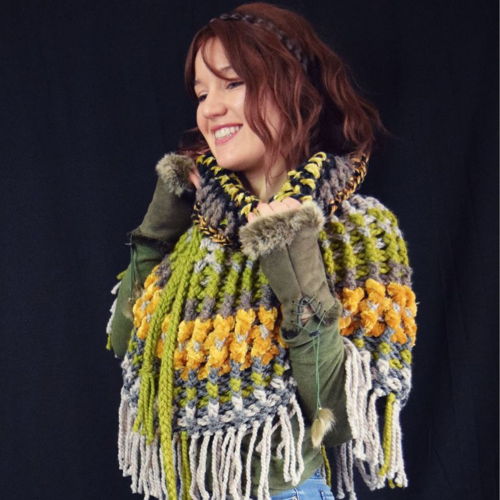 Winterponcho – Moralfaser