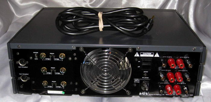 Ads as ph6 Bridgeable six channel power amplifier 60 x 6