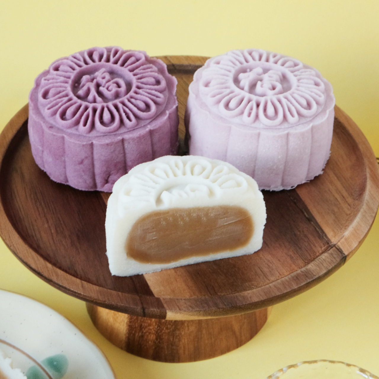Snowskin Mooncake Å°ç®æé¥¼ Southeast Asian Recipes Nyonya Cooking