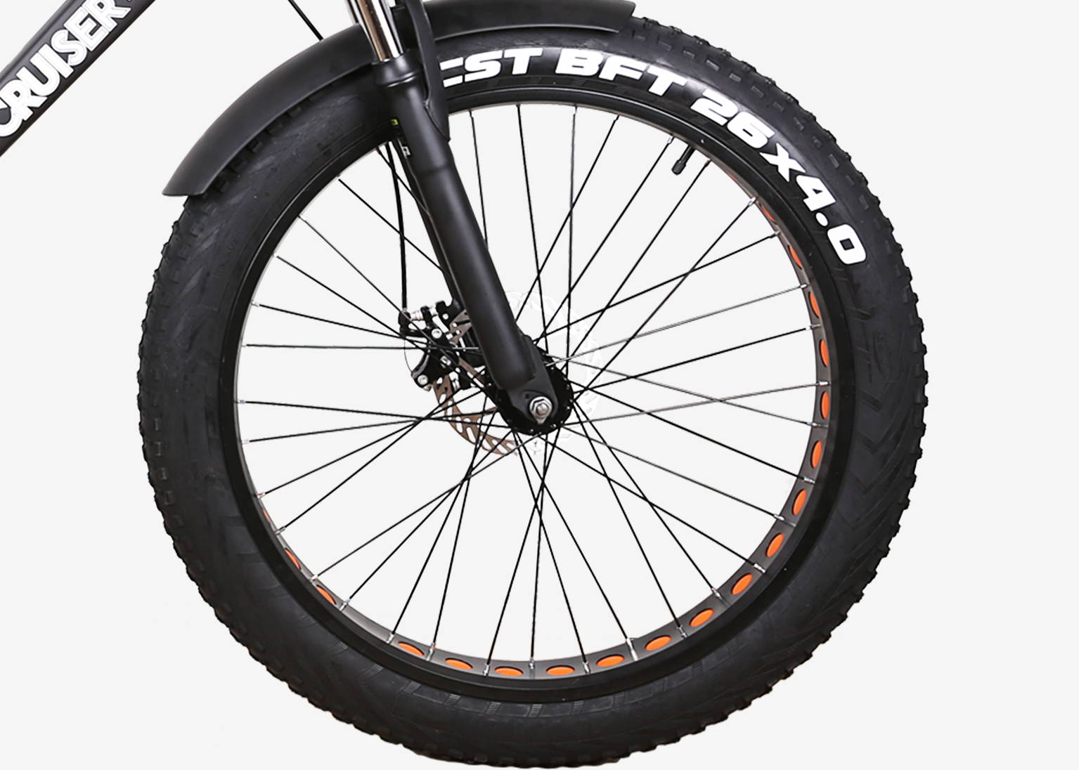 Nakto SUPER CRUISER Electric Bike 6 Speed 26*4" Fat Tire Mountain eBike 48V 12Ah 500W Motor Electric Bicycle