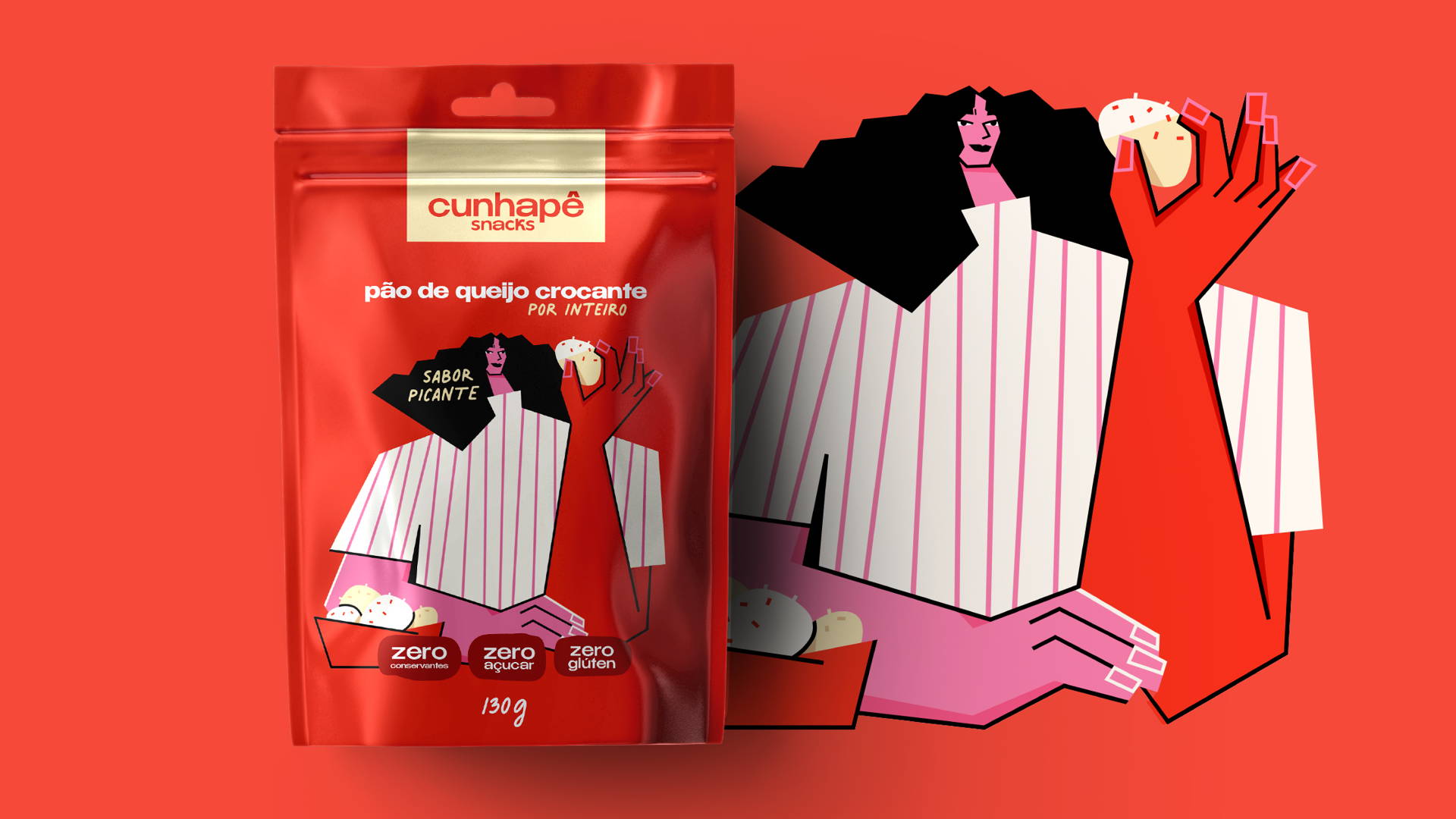 Featured image for The Only Thing Cheesy About Cunhapê's Packaging Is What's Inside
