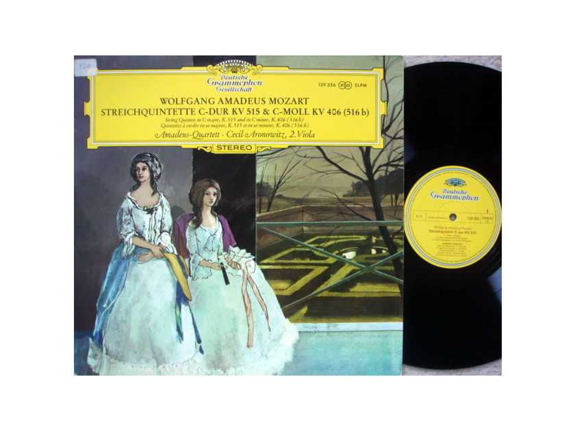 DGG / Mozart String Qunitets KV.515 & 406, - AMADEUS QUARTET, MINT!