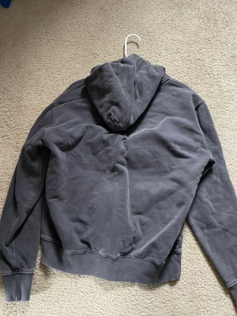 Retro fleece hoodie with checked pattern