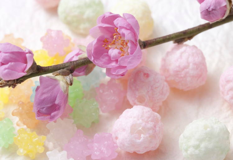 ひな あられ 色