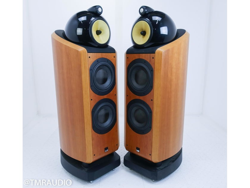 B&W 802D Floorstanding Speakers; Cherrywood Pair (16020)