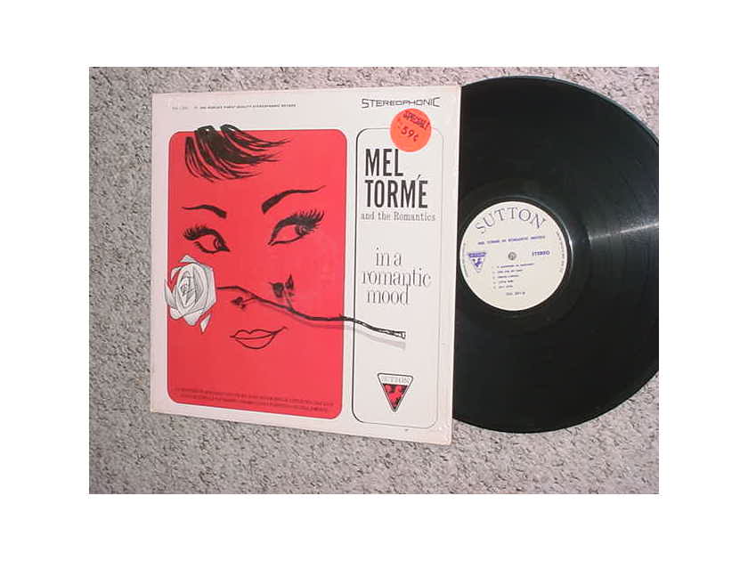Mel Torme and the Romantics - in a romantic mood lp record shrink SUTTON SSU 281 SEE DISCRIPTION