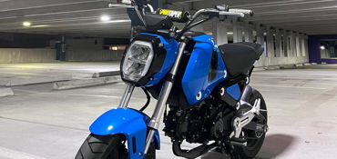 2022 HONDA GROM ABS motorcycle for rent near Hollywood, FL