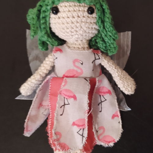 Noëlle doll and her wardrobe - Crochet and sewing pattern