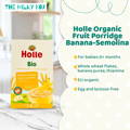 Holle Organic Fruit Porridge Banana-Semolina | The Milky Box